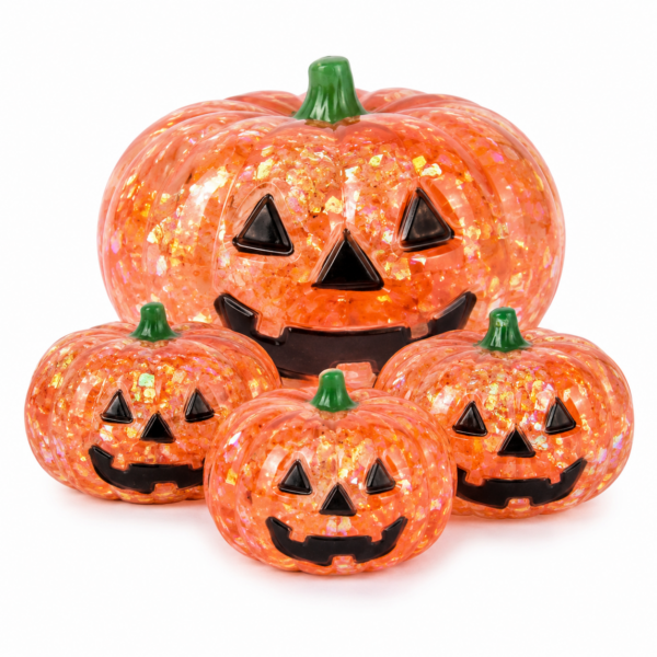 Pumpkin Ghost Squishy Toy Soft Sensory Stress Relief Toy