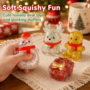 Christmas Mystery Squishy Toy Set