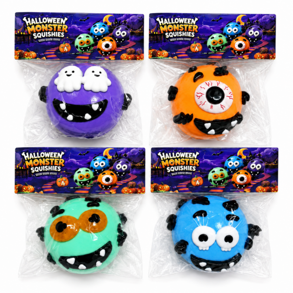 Cartoon Smith Soft Toy Creative Stress Relief Slow Rise Squeeze Toy Halloween Gift