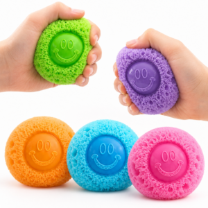 Smiley Face Squishy Slow Rising Stress Relief Toy