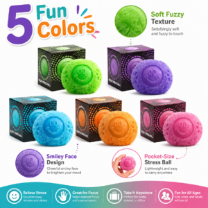 Smiley Face Squishy Slow Rising Stress Relief Toy
