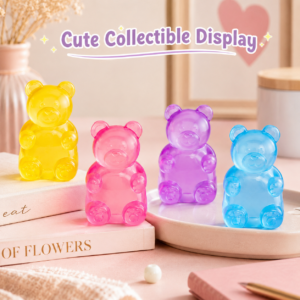 Creative Stress Relief Bear Squishy Toy – Slow Rising Sensory Fidget Ball