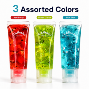 Clear Crystal Toothpaste Squishy Toy – Soft Sensory Stress Relief Toy