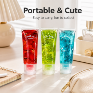 Clear Crystal Toothpaste Squishy Toy – Soft Sensory Stress Relief Toy