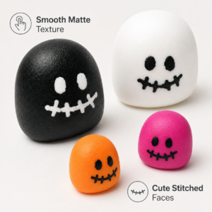 Halloween Ghost Squishy Toy – Funny  Stress Relief Fidget