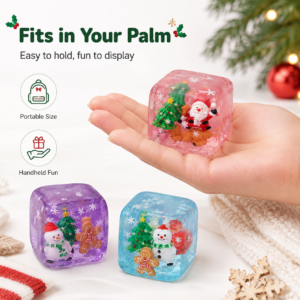 Christmas Halloween Squishy Toy – Jelly Soft Slow-Rising Stress Relief Toy