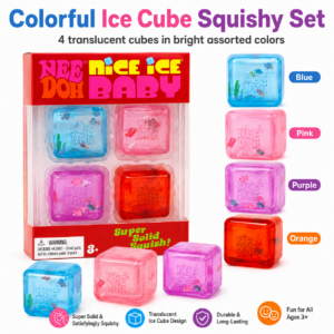 Mini Ice Cube Squishy Stress Toy