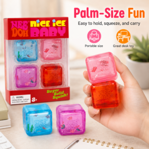 Mini Ice Cube Squishy Stress Toy