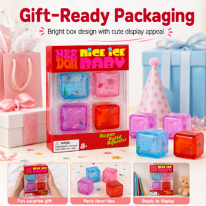 Mini Ice Cube Squishy Stress Toy