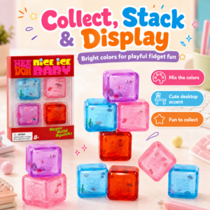 Mini Ice Cube Squishy Stress Toy