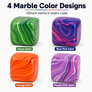Soft Sticky Squishy Cube Toy – Slow Rising Sensory Stress Relief Fidget