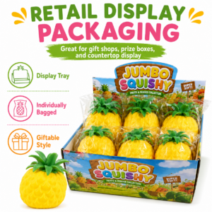 Realistic Large Pineapple Squishy Toy – Soft Slow-Rising Sensory Stress Relief Toy