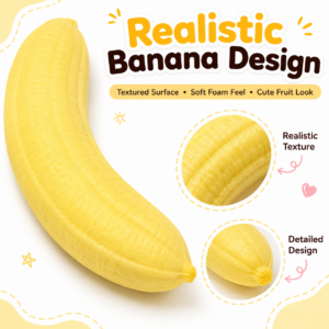 Custom Banana Squeeze Toy