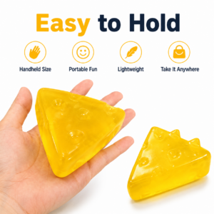 Soft Ball Honey Cheese Squeeze Ball Stress Ball Soft Decompression Toy