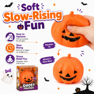 Halloween Ghost and Pumpkin Slow-Rebound Fidget Toy