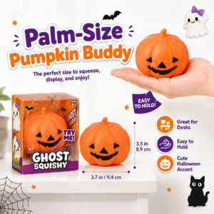 Halloween Ghost and Pumpkin Slow-Rebound Fidget Toy