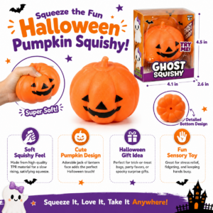 Halloween Ghost and Pumpkin Slow-Rebound Fidget Toy