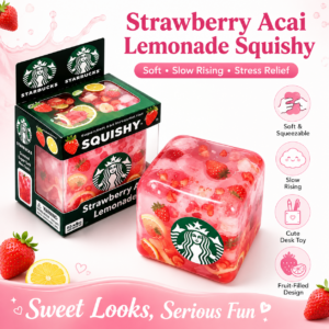 Star Dr Pepper Sprite Needoh Pink Drink Ice Cube Slow Rise Fidget Toy for Girls Wholesale