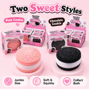 Giant Cookie Sandwich Squishy Toy