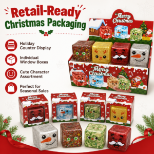 Light-Up Christmas Cube Sensory Toy