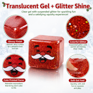 Light-Up Christmas Cube Sensory Toy