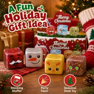 Light-Up Christmas Cube Sensory Toy