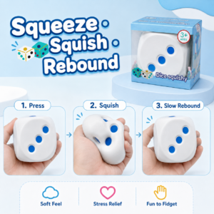 Giant Squishy Dice Sensory Toy