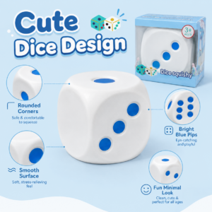 Giant Squishy Dice Sensory Toy