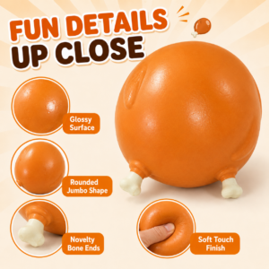 Thanksgiving Turkey Leg Squishy Toy – Slow Rising Sensory Stress Relief Fidget