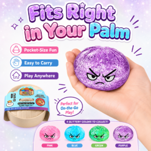 Soft Squishy Dumpling Stress Ball Toy with Steamer