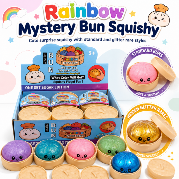Bakery Bread Squishy Toy – Soft Slow-Rising Sensory Stress Relief Toy