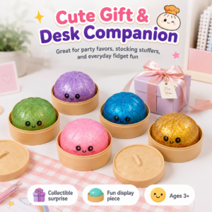 Bakery Bread Squishy Toy – Soft Slow-Rising Sensory Stress Relief Toy