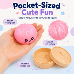 Bakery Bread Squishy Toy – Soft Slow-Rising Sensory Stress Relief Toy
