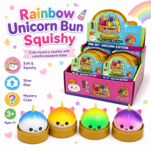 Dumpling Squishy Toy – Soft Sensory Stress Relief Toy