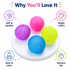 Maltose Texture Slow Rise Ball Stress Relief Toy for Children with ADHD - Wholesale