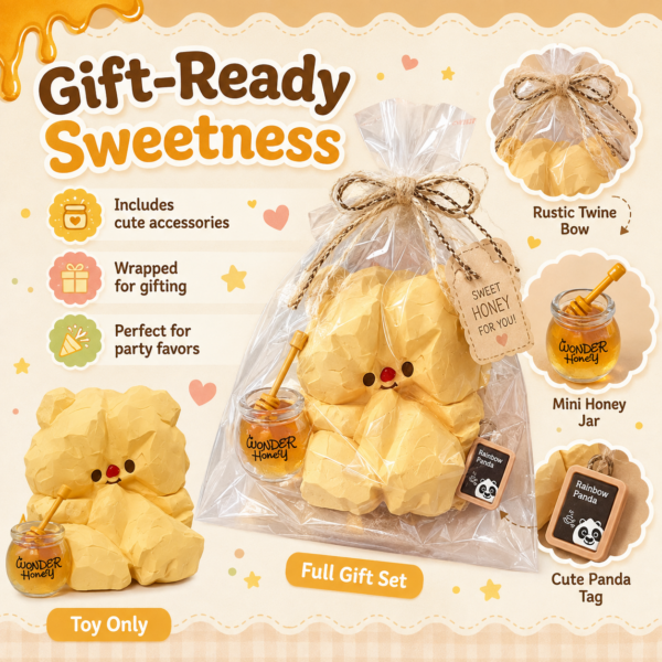Plush Animal Keychain Set