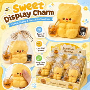 Plush Animal Keychain Set