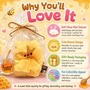 Plush Animal Keychain Set