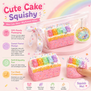 Silicone Sandwich Toy Set – 8 Colors