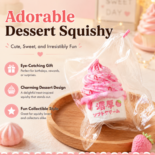 NNL Ice Cream Squishy Toy