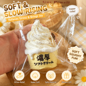 NNL Ice Cream Squishy Toy