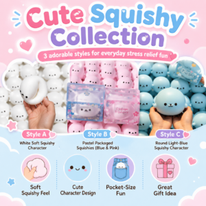 Round Seal Squishy Toy