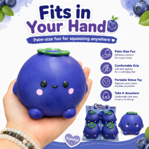 Blueberry Squeeze Fidget Toy