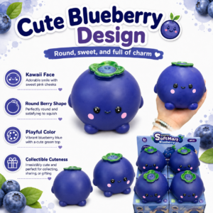 Blueberry Squeeze Fidget Toy