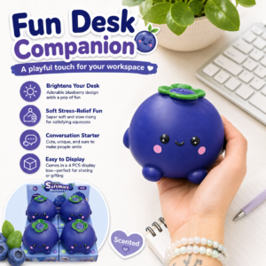 Blueberry Squeeze Fidget Toy