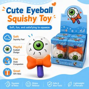 Eyeball Lollipop Squishy Toy Assortment