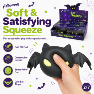 Halloween Bat TPE Squishy Toy Assortment