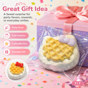 Kitty Waffle Squeeze Toy