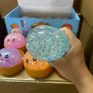 Dumpling Squishy Toy – Soft Dim Sum Stress Relief Fidget with Steamer Set Product Image