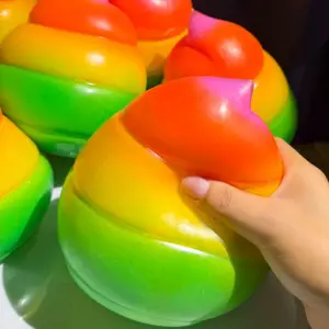 Giant Rainbow Poop Squishy Toy – Soft Slow-Rising Sensory Stress Relief Toy Product Image